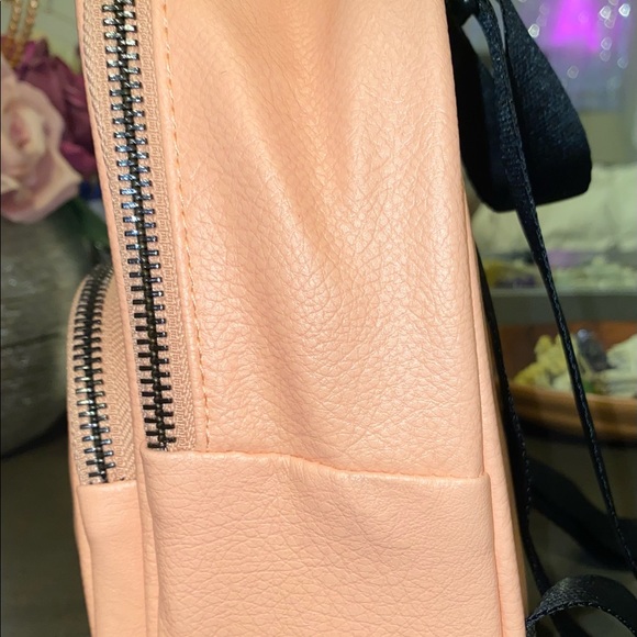 Brand New Adidas Original Mini Pu Leather Backpack Dust Pink (w/out tag) - Picture 7 of 14